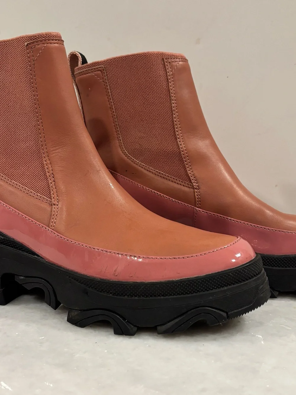 Sorel made rainy